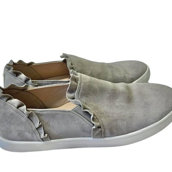 Kate Spade Suede Scalloped Detail Slip On Sneakers Shoes Women’s size 9.5 - Picture 2 of 9